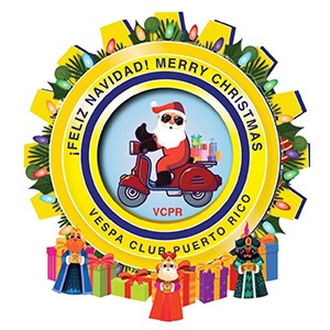 Feliz Navidad del Vespa Club Puerto Rico